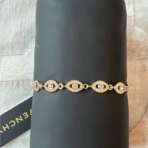 Givenchy Crystal Flex Bracelet Rose Gold